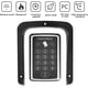 thumbnail image 3 of Cubierta de campana de anillo a prueba de intemperie, Protector de campana de anillo de metal grande, Control de acceso cubierta de lluvia, Protector de cubierta de teclado al aire libre, Cu, 3 of 3