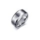 thumbnail image 2 of Anillo de Tungsteno Silver Hombre Moda Masculina Il, 2 of 3
