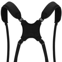 Xusx111 - Correa De Reemplazo De Bolsa De Golf Correa Ajustable De Doble Hombro De Comodidad Acolchada Correa De Bolsa De Transporte De Golf (Negro)