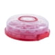 thumbnail image 5 of Portador De Pasteles Con Tapa Portador Portátil De Cupcakes Para Fiestas Cupcake Picnic Rojo, 5 of 5