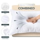 thumbnail image 4 of Pillows Utopia Bedding King Size (blanco), juego de 2 unidades de polialgodón, 4 of 9