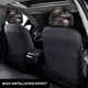 thumbnail image 3 of Sirena Negra Funda Protectora Universal para Reposacabezas de Coche, Funda Elástica para Reposacabezas de Asiento de Auto, Funda de Tela Antipolvo, Accesorios de Interior 2 Piezas, 3 of 6