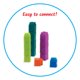 thumbnail image 5 of Math Linking Cubes hand2mind Interlocking UniLink (set 2000), 5 of 7