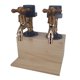 thumbnail image 1 of Dispensador De Madera De Cerveza Con Alcohol, Grifo Para Beber Para La Fiesta Del Día Del Padre, 2 Cabezas, 1 of 5