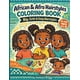 thumbnail image 1 of Libro para colorear de peinados africanos y afro para niños de 4 a 8 años, 1 of 1