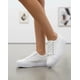 thumbnail image 3 of Zapatillas Mujer de Lonas Blancas talla 38, 3 of 3