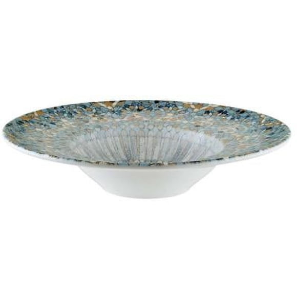Plato porcelana Luca Mosaic Pasta 28cm Set 6 unidades