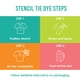 thumbnail image 5 of Tie Dye Kit S.E.I. Neon en aerosol para tela, 8 colores, 240 ml, 5 of 5