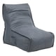 thumbnail image 1 of Sillón Pouf / Puff Gris Con Respaldo Relan, 1 of 7