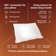 thumbnail image 2 of HOSPITOLOGY PRODUCTS Pillow Encasement Zippered Bed Bug Dust Mite, set de 2, 2 of 3