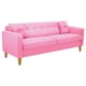 thumbnail image 2 of Sofa New Retro 3CG Felpa 04 Rosado, 2 of 6