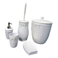 Genérico - Set Accesorios Baño Decoración Lujo Minimalista Hogar Jhn