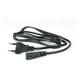 thumbnail image 2 of Cable De Poder Corriente Ps1 Ps2 Ps3 Ps4 Ac Tipo 8 negro, 2 of 4