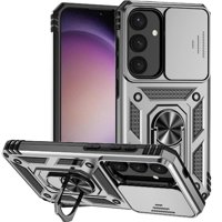 Estuche Gangxun Para Samsung Galaxy S24 Plus, Soporte Giratorio 360°, Estilo Mecánico Y Magnético