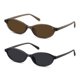 thumbnail image 1 of Gafas de Sol Colrea Retro Ovaladas Ojo de Gato UV400 Pequeñas, 1 of 6