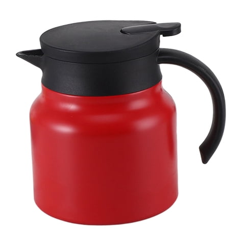 Bothyi - Tetera Térmica Para Café, Tetera Aislante Para Cocina, Hogar, Restaurantes, Color Rojo