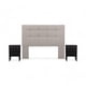 thumbnail image 3 of Cama Rosen Art 4 2 Plazas + Muebles Issey Gris, 3 of 6