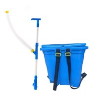 Magideal - Esparcidor De Fertilizante Manual De 25L, Mango Cómodo, Esparcidor De Fertilizante Multifunción, Pulverización De Fertilizante Para Árboles Frutales, Altura Ajustable