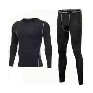 Genérico - Primera Capa Deportiva Ropa Hombre - Negro