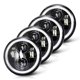 thumbnail image 1 of Faros LED UNI‑SHINE 15 cm ámbar con luces diurnas – paquete de 4, 1 of 8
