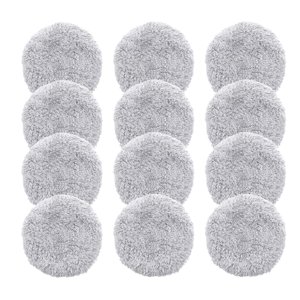 Bothyi - 12 Almohadillas De Repuesto Para Robot Limpiador De Ventanas, Accesorio De Textura De Felpa