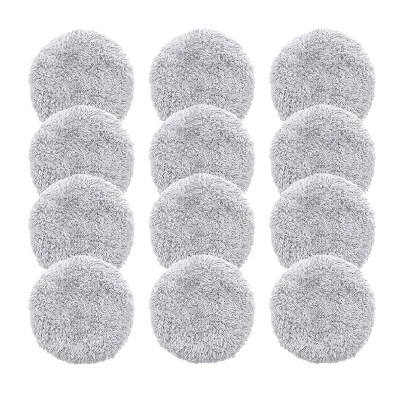 Bothyi - 12 Almohadillas De Repuesto Para Robot Limpiador De Ventanas, Accesorio De Textura De Felpa