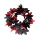 thumbnail image 2 of Portavelas Anillos Decorativos Mesa Festival Vela Anillos Guirnaldas Halloween Rojo Negro Arce, 2 of 5