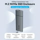thumbnail image 2 of Caja de SSD M.2 NVMe USB 3.1 Gen 2-C de Aluminio - Vention, 2 of 3
