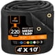 thumbnail image 1 of Lona de malla Xpose Safety, resistente, 1,2 m x 3 m, negra, 1 of 9