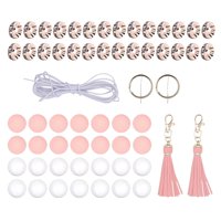 Bothyi - 28 Cuentas De Silicona Para Hacer Llaveros, Kit De Cuentas Espaciadoras Para Adultos Principiantes