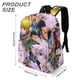 thumbnail image 3 of Hunter × Hunter-theme Backpack, Campus style schoolbag Bookbag with Adjustable Shoulder Straps And Large Zip Compartment, Unisex Travel Bags.42x30x15cm, 3 of 6