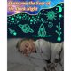 thumbnail image 2 of 201 piezas de estrellas adhesivas que brillan en la oscuridad para techo, habitación infantil, 2 of 3