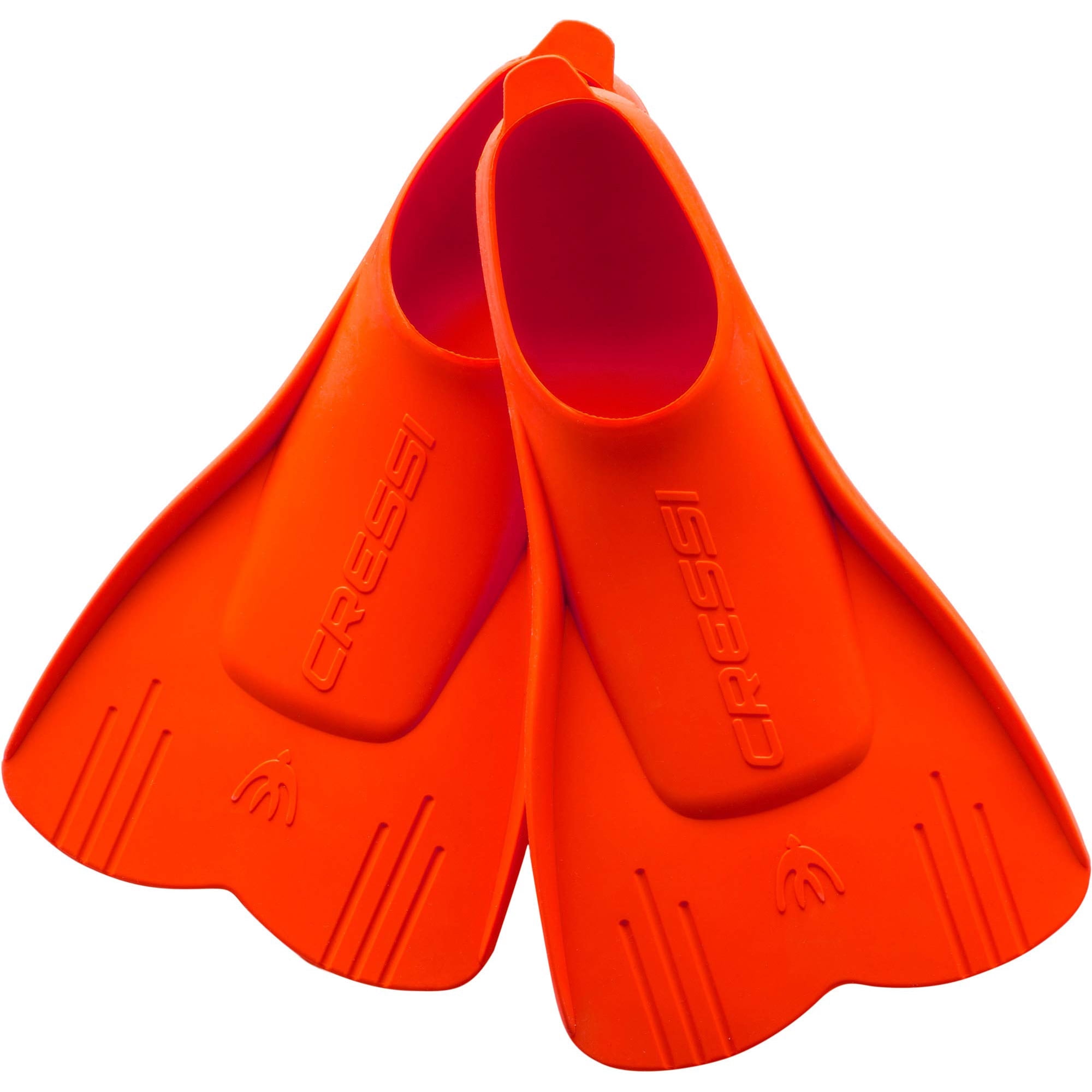 Aletas De Natación Cressi Mini De Color Rojo Claro Para Niños De 1 A 2 Años