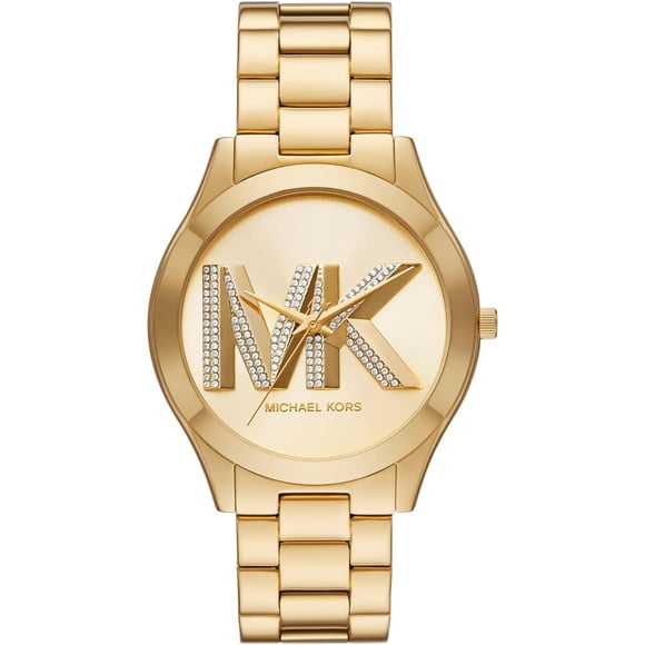 Reloj Michael Kors Slim Runway 42mm Acero Dorado Mujer