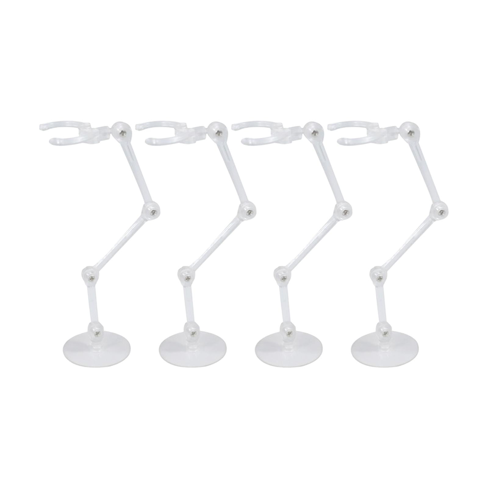Bothyi - 4 Soportes De Exhibición De Base De Acción Para Figuras De Acción 1/144 1/100 Transparente