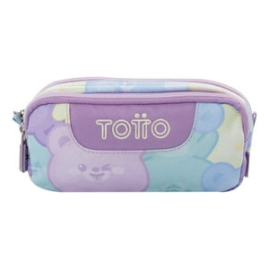 Estuche Totto Con Diseño Multiuso Escolar Lápices Accesorios