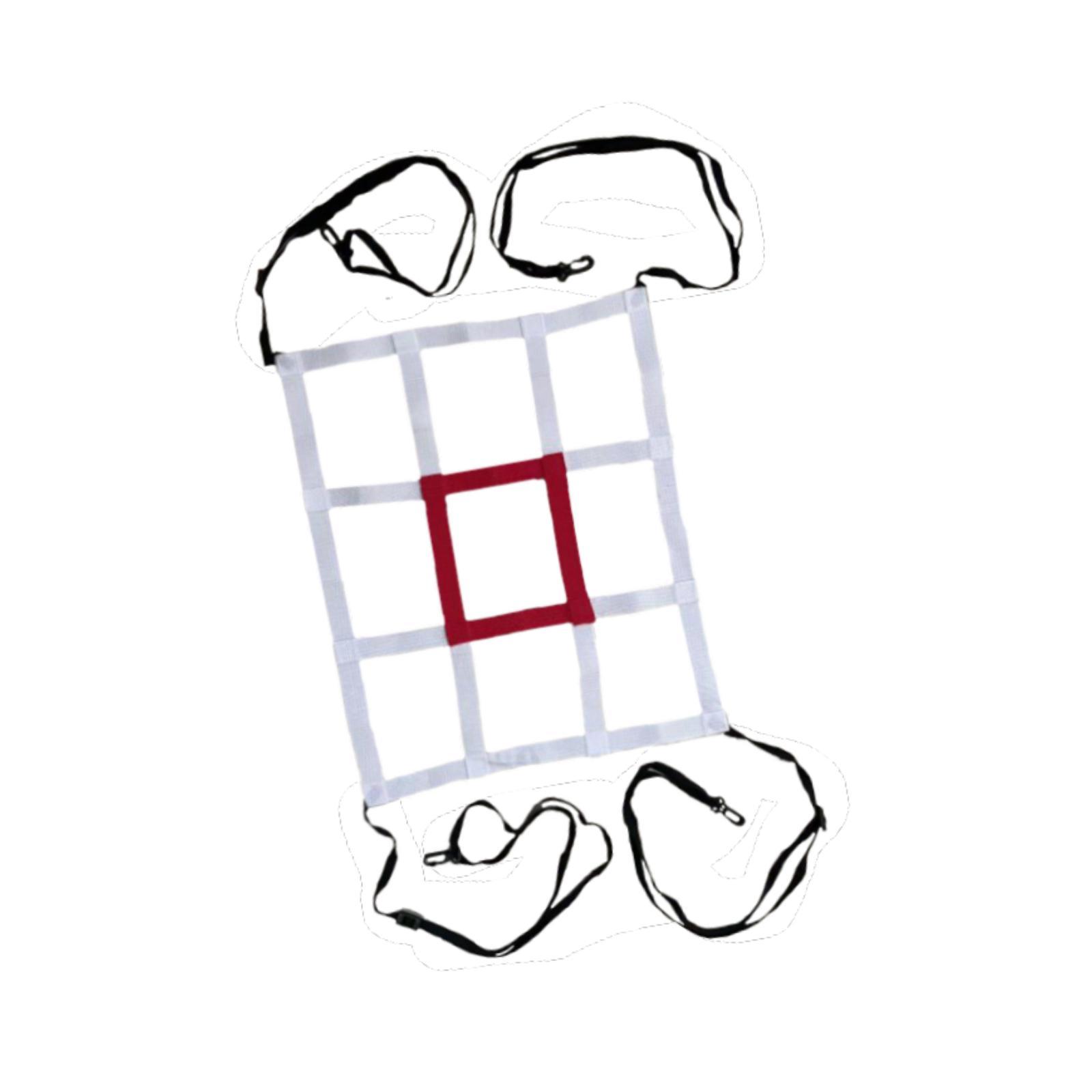 Magideal - Red De Entrenamiento De Béisbol, Objetivo De Lanzamiento, Práctica Resistente Para Bateo, Bateo, Recepción, Red De Sóftbol Portátil, Objetivo De Zona 9 Hoyos