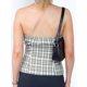 thumbnail image 4 of Jess por Meiko Top de Chaleco sin Mangas con Cuello en V y Cuello de Pico a Cuadros para Mujer Beige L, 4 of 6