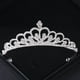 thumbnail image 3 of Gorgeous Silvery Crystal Bridal Tiara & Crown Headband - Perfect for Weddings, Parties & Proms!, 3 of 5