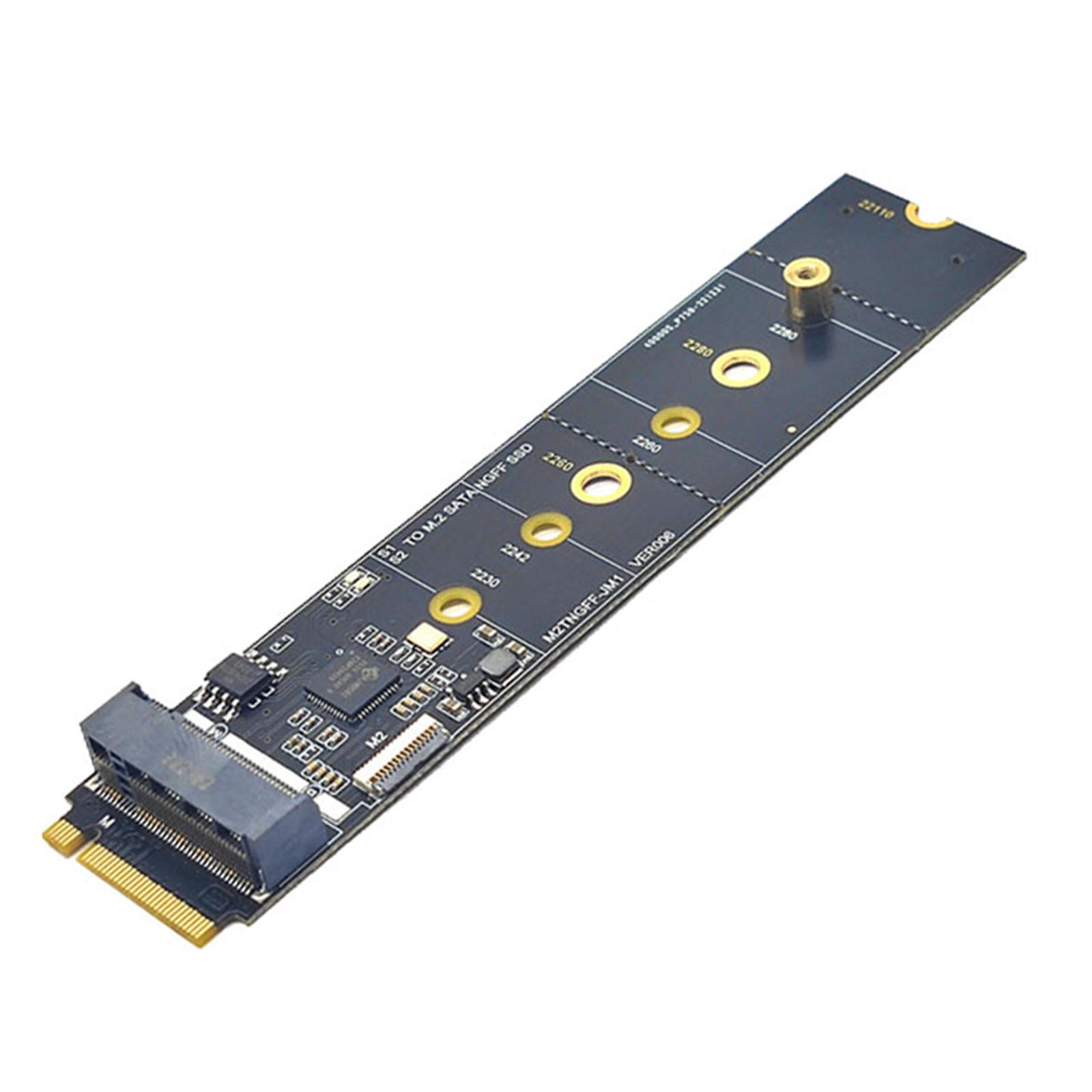 Bothyi - Tarjeta Adaptadora Nvme A M.2 Sata Ngff Ssd Compatible Con M.2 Ngff 2280 2260 2242