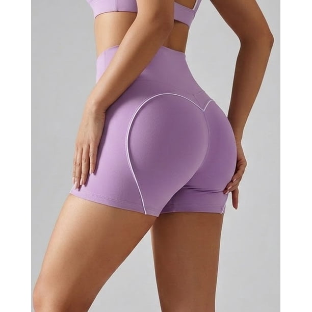 Short Mujer Levanta Cola Con Lineas Blancas Moldeadora Pro - A347