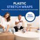 thumbnail image 2 of Stretch Film Wrap International Plastics Co., 1000 pies, 500% de elasticidad, 2 of 7