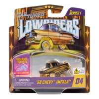 Coche Fundido A Presión Mga Entertainment Cartuned Lowrider 1958 Chevy Impala