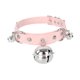 thumbnail image 3 of Gargantilla Gótica Para Mujer, Collar Con Forma De Campana Para Adultos, Para Festivales, Disfraces, Cosplay, Color Rosa, 3 of 5