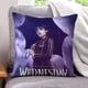 thumbnail image 1 of Merlina Addams Fundas de almohada de terciopelo con tema, regalos de funda de almohada, decoración para el hogar, cojín de lanzar, regalo de cumpleaños para fans y parejas.56*56cm., 1 of 6