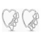 thumbnail image 1 of Aros Corazón Plata 925 Argolla 3 Corazones Colgantes Nordvik Plateado, 1 of 6