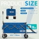 thumbnail image 5 of Carro Utilitario Plegable Overmont 125 cm Resistente 136 kg, 5 of 8