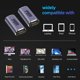 thumbnail image 5 of Adaptador USB C hembra a hembra GHQXZT 100 W de potencia 8K 60 Hz, 5 of 5