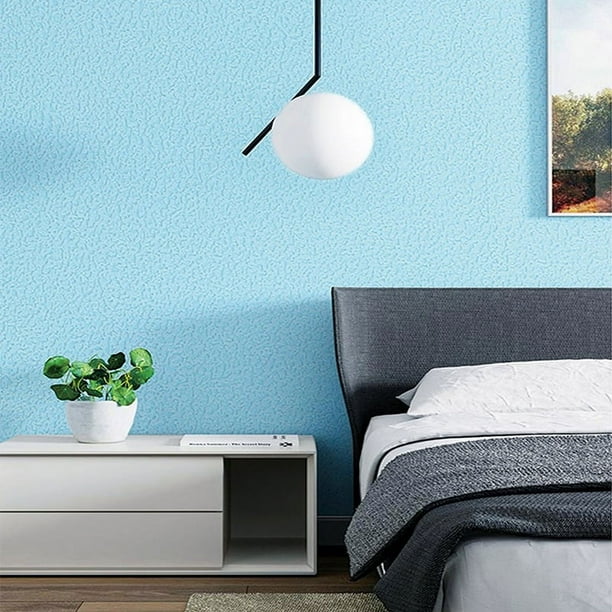 Solid Color Embossed Wallpapers, Self-Adhesive Wall Decals For Home, Removable Wall Stickers
