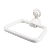 Bothyi - Soporte Para Toallas, Toallero, Ventosa, Anillos Para Toallas, Para Cocina, Lavadero, Blanco